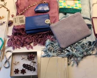 large collection of costume jewelry along with various sterling silver pieces.