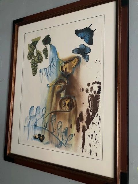 Salvador Dali signed artist proof
