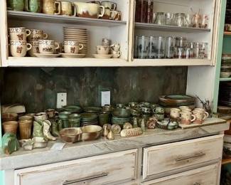 More Westward Ho and glassware.