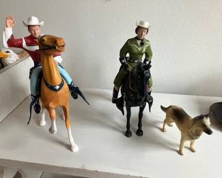 Roy, Dale, Trigger, Buttermilk, and Bullet