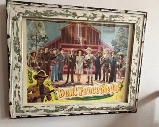 Roy Rogers cinema card