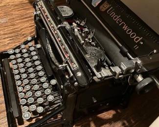 Underwood antique typewriter