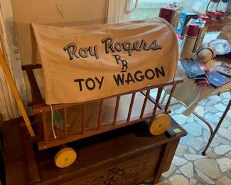 Amazing Roy Rogers toy wagon