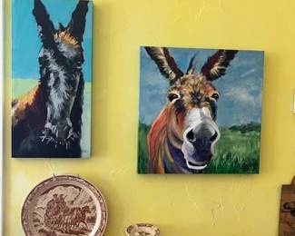 Donkey paintins