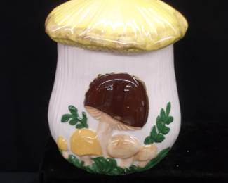 Mushroom Cookie Jar