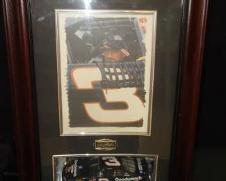 NASCAR #3 Framed Picture and Car