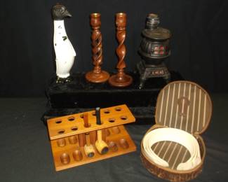 Pipe Holder Decanters