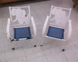 Outdoor Kids Elephant Chairs