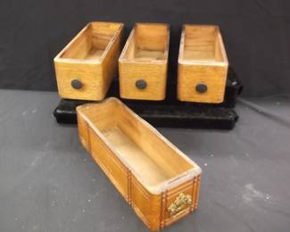 Wooden Drawers