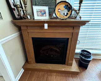 electric fireplace - works!
