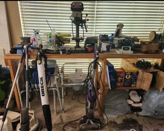 packed garage - great items