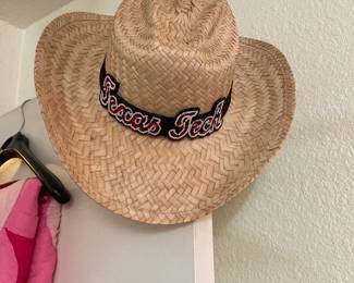 Texas Tech straw hat