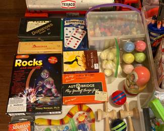 toys, games, trucks, and interesting stuff