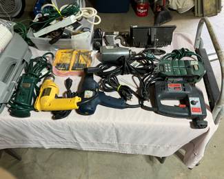 corded power tools, extension cords