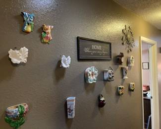 vintage wall pockets