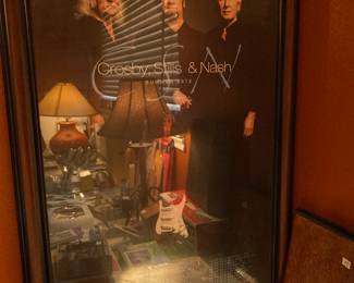 Crosby, Stills & Nash 2012 concert poster