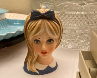 vintage head vase