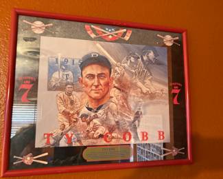 Seagrams Ty Cobb mirror