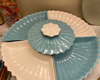 vintage server on lazy susan
