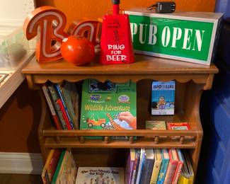 bar signs and completely unrelated children's books :)