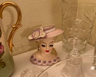 vintage head vase