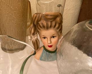 vintage head vase