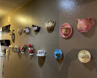 vintage wall pockets