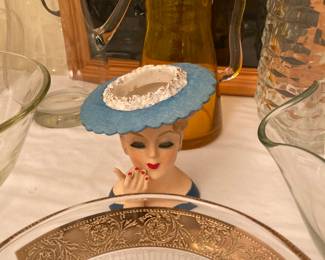 vintage head vase