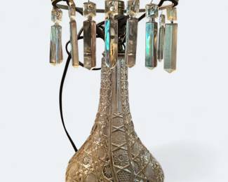 Antique Glass Lamp