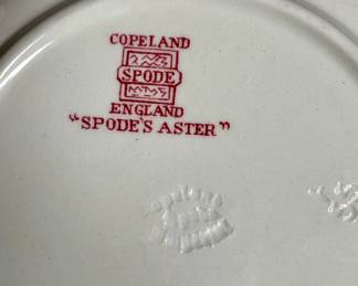 Copeland Spode Aster Set