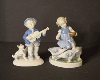 Vintage Gerold Porzellen Bavaria Figurines