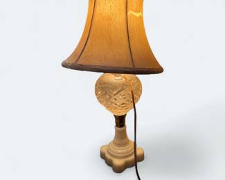Vintage Lamp with Marble Base