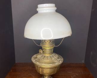 Antique Brass Aladdin Style Lamp