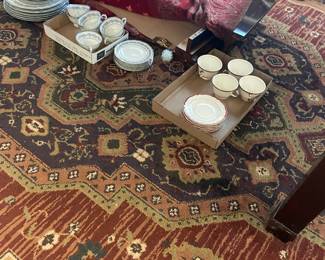 Extra china and table leaves