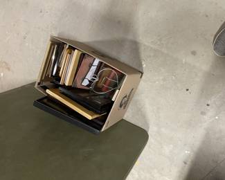 Box of albums 