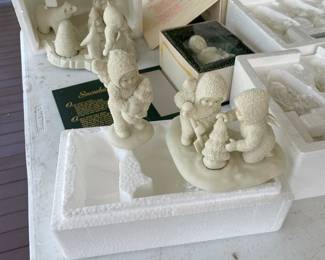 Boxes of Snowbabies