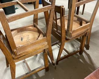 Four very sturdy chairs