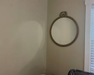 Lovely round mirror