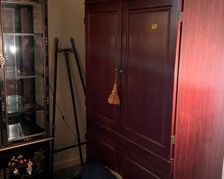 Tv station cabinet