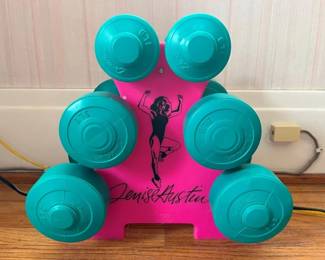 86 Denise Austin Bollinger Strength Training Weight Stand Setmin