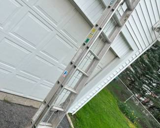 86 Werner JobMaster Aluminum 20 Extension Laddermin