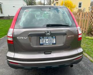 86 2011 Honda CRV 4WD Rearmin
