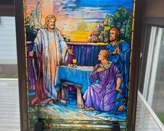 86 Replica St. Pauls Cathedral Tiffany Window Cathchermin