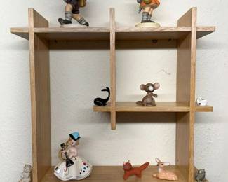 86 Mastercraft Arts Crafts Curio Wall Shelfmin