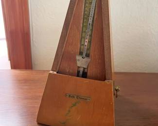 86 Seth Thomas Maelzel Red Oak Vintage Metronomemin