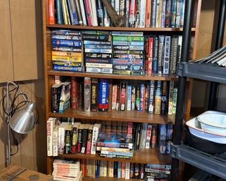 Books and bookcase