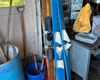 Old water skis