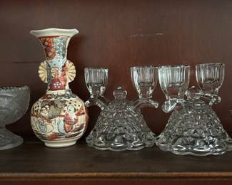 Candle Holders and vases