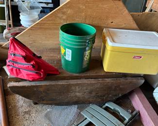 Coolers and other garage items