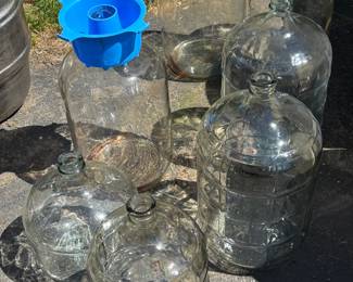 Glass bottles for wine making